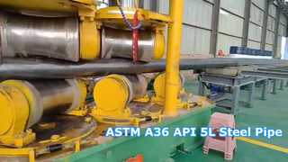 Сварная труба из углеродистой стали ASTM A36 API 5L Стальная труба большого диаметра для проектов по добыче нефти и газа
