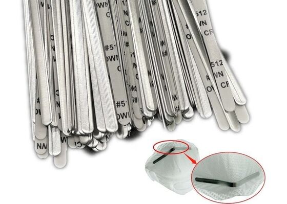 Купить Алюминиевый провод моста прокладки носа маски для лицевого щитка гермошлема Shied зафиксированное 5mm Производство в сети