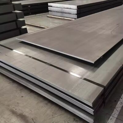 Купить Q235B Q355 Горячекатаная пластина из углеродистой стали средней толщины рельефная режущая изгибающая ударная стальная пластина для инженерных проектов Производство в сети