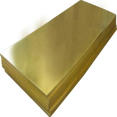 Купить ASTM C26000 C28000 H62 H65 H70 Латунные листы и пластины 0,2 ‰ 10 мм для электрических и декоративных применений Производство в сети