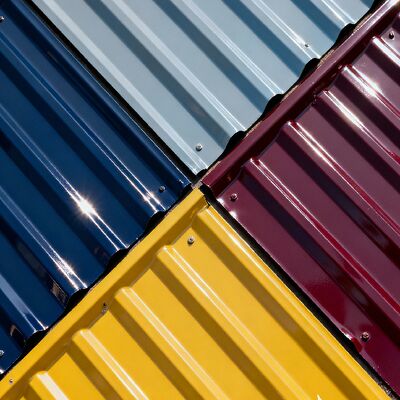 Окрашенные оцинкованные стальные листы с полимерным покрытием для кровли и стеновых панелей